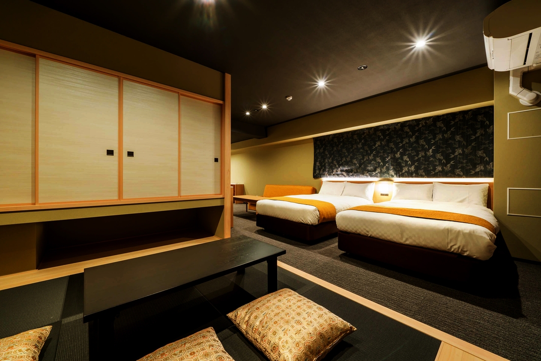 【期間限定の基本プラン】洗濯機＆キッチン完備のゆとりある客室★烏丸エリア（素泊まり）