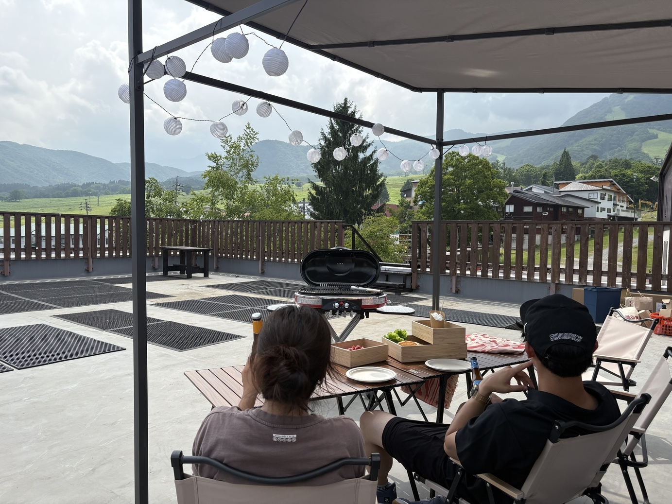 【車で10分の絶景体験】屋上BBQ×朝食付きプラン