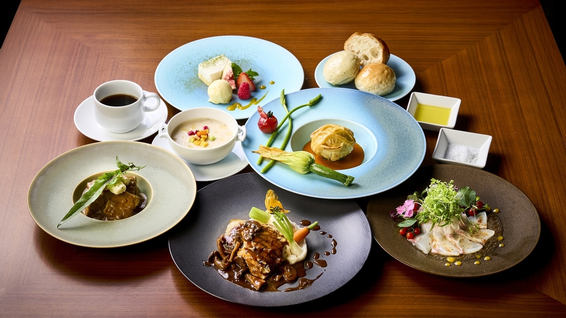 選べるコースディナー（洋食・中華）【夕朝食付き】