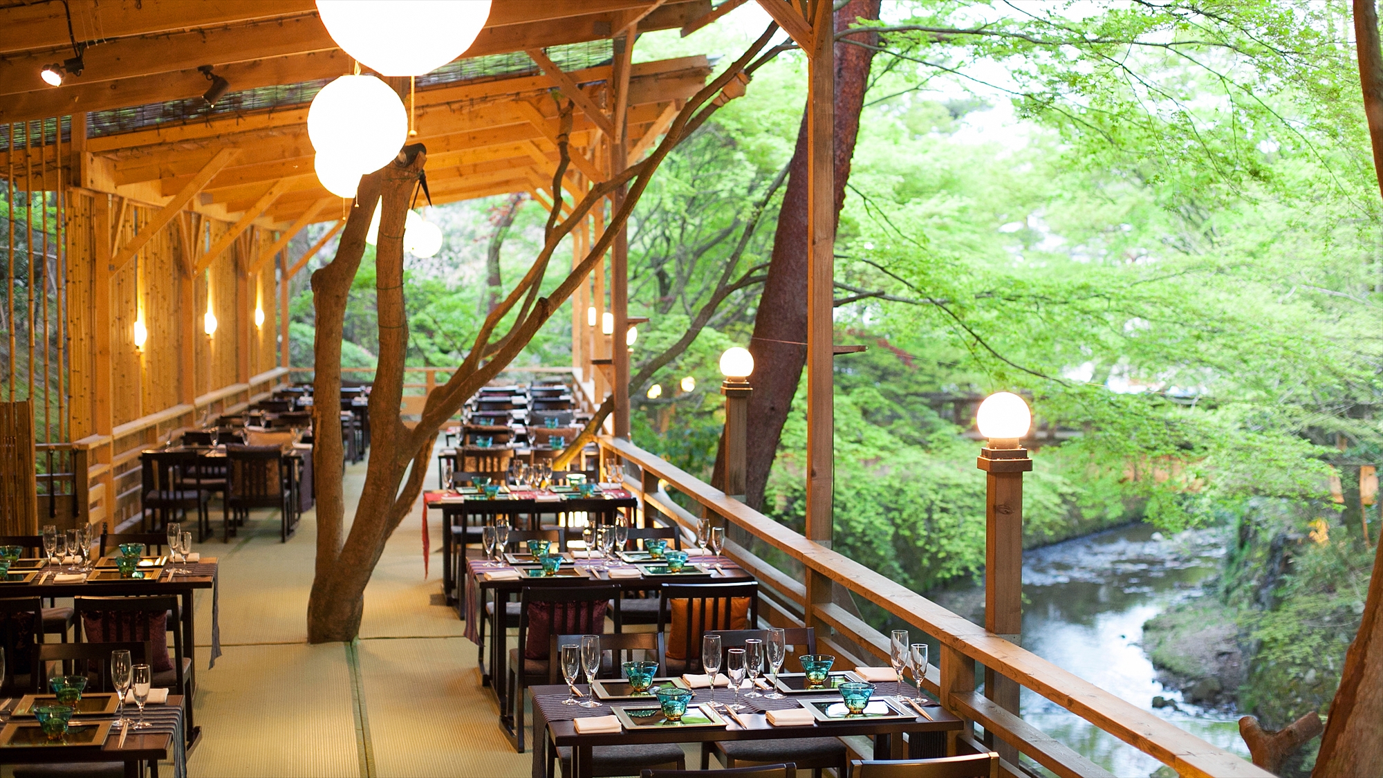 夕食付きプラン／しょうざんリゾート京都　渓涼床