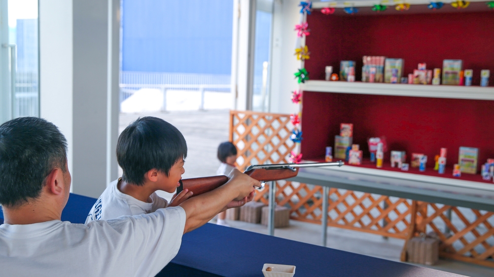 ☆リトリートの昭和レトロな夏祭り☆夜の宝探しゲームや射的が楽しめる♪【朝夕2食付】夕食BBQ17時