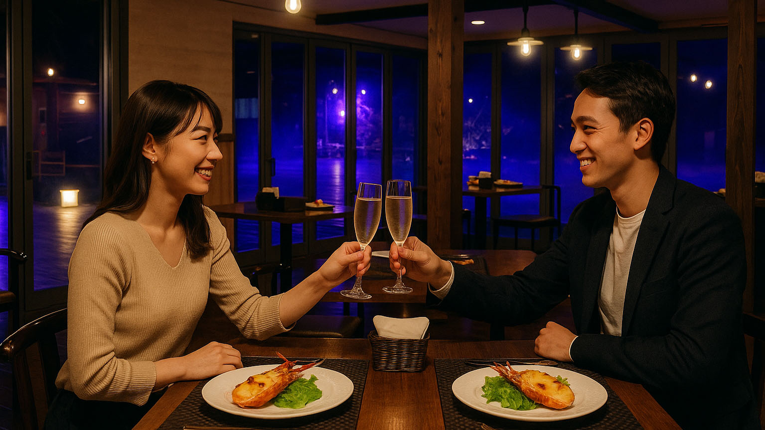 2人の思い出に‥乾杯♪