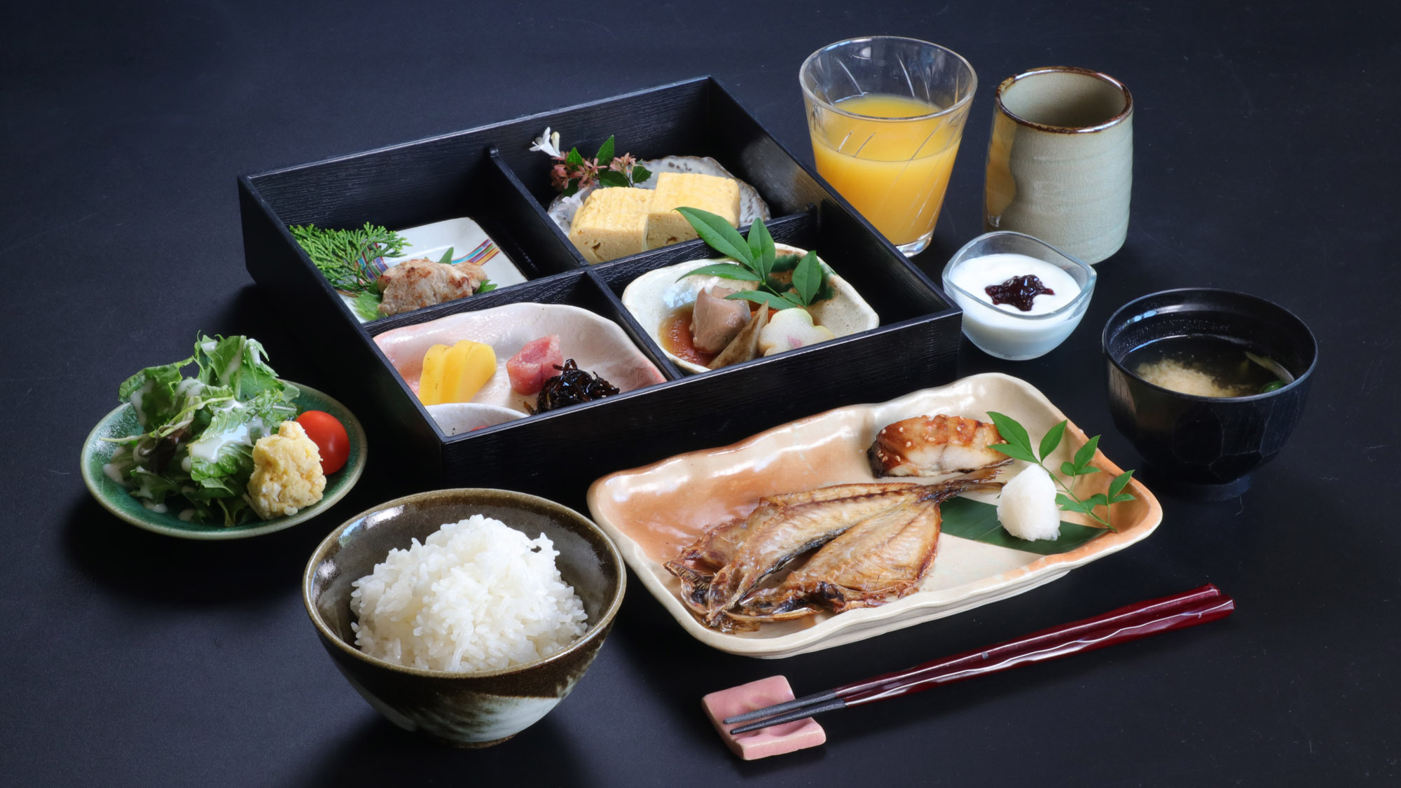 朝食付◆ 目覚めの朝に優しい和朝食を♪ペットと一緒に過ごす 