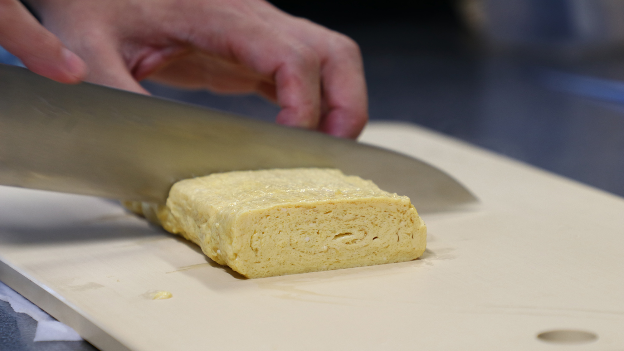 食事_朝食にお出しするふんわりだし巻きたまご*