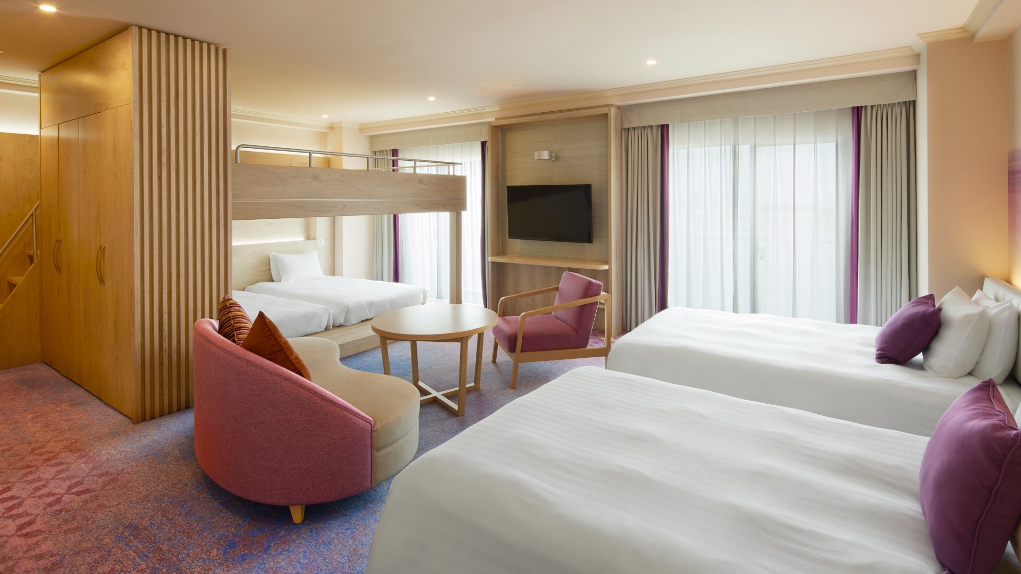 【ファミリーにおすすめ】みんなで楽しむリゾートステイ♪(朝食付)