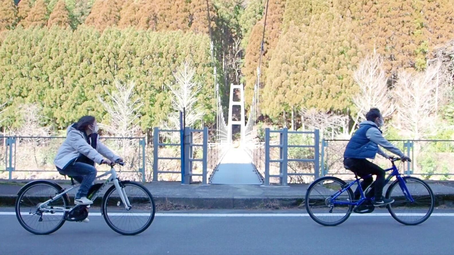 【カップル限定】電動アシスト付き自転車で上北山村の大自然を肌で感じる☆サイクリングプラン♪