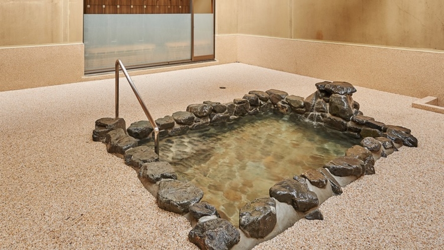「木の湯」 露天風呂　