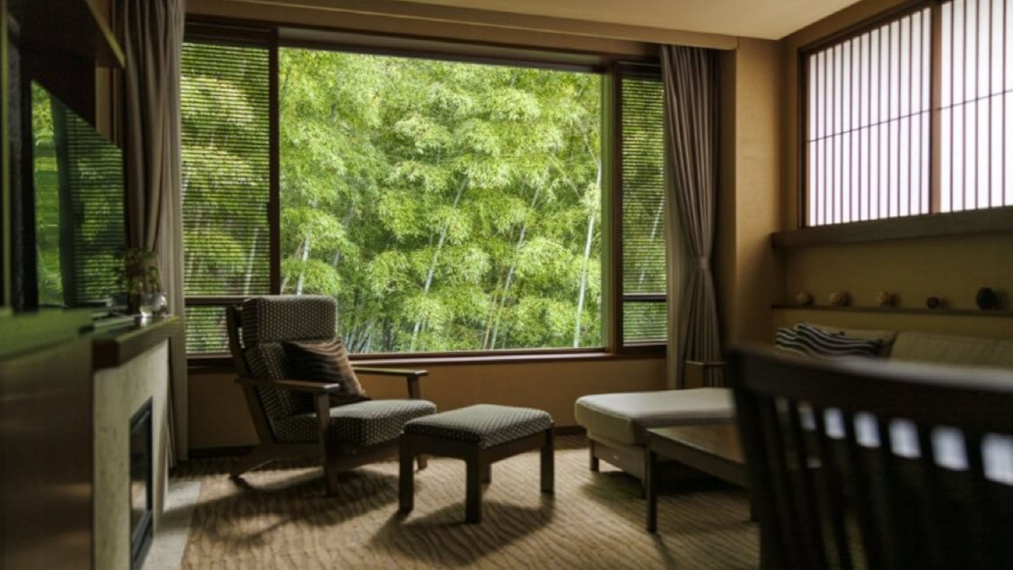 【本館】竹音（洋室ダブルベッド）※禁煙室