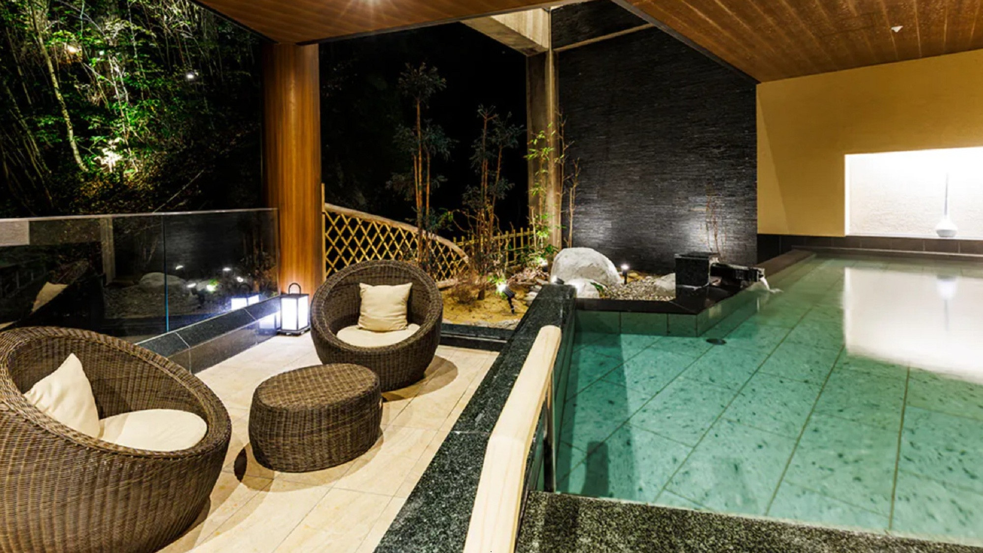 【樹林の湯】～浴場・露天風呂・サウナ～