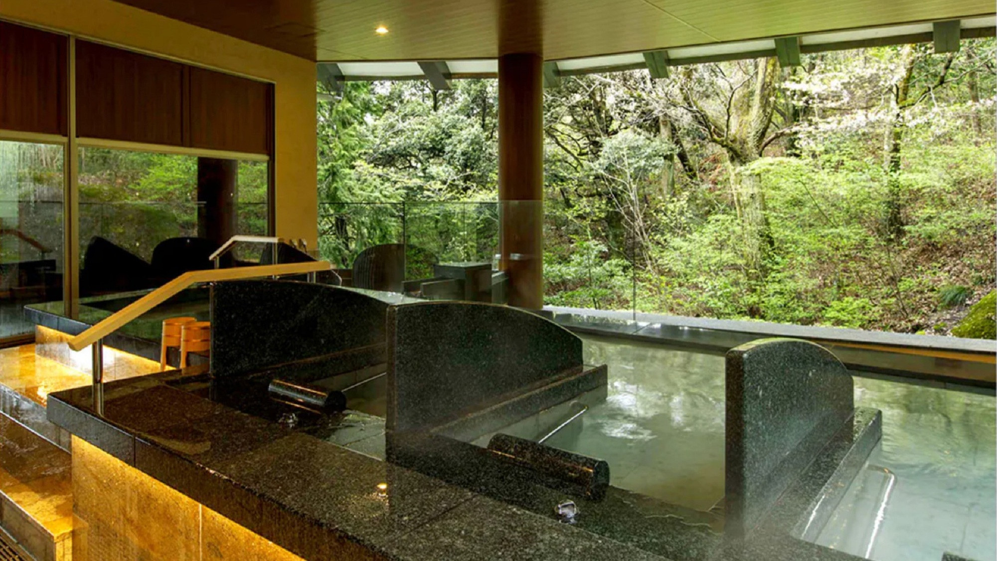 【樹林の湯】～浴場・露天風呂・サウナ～