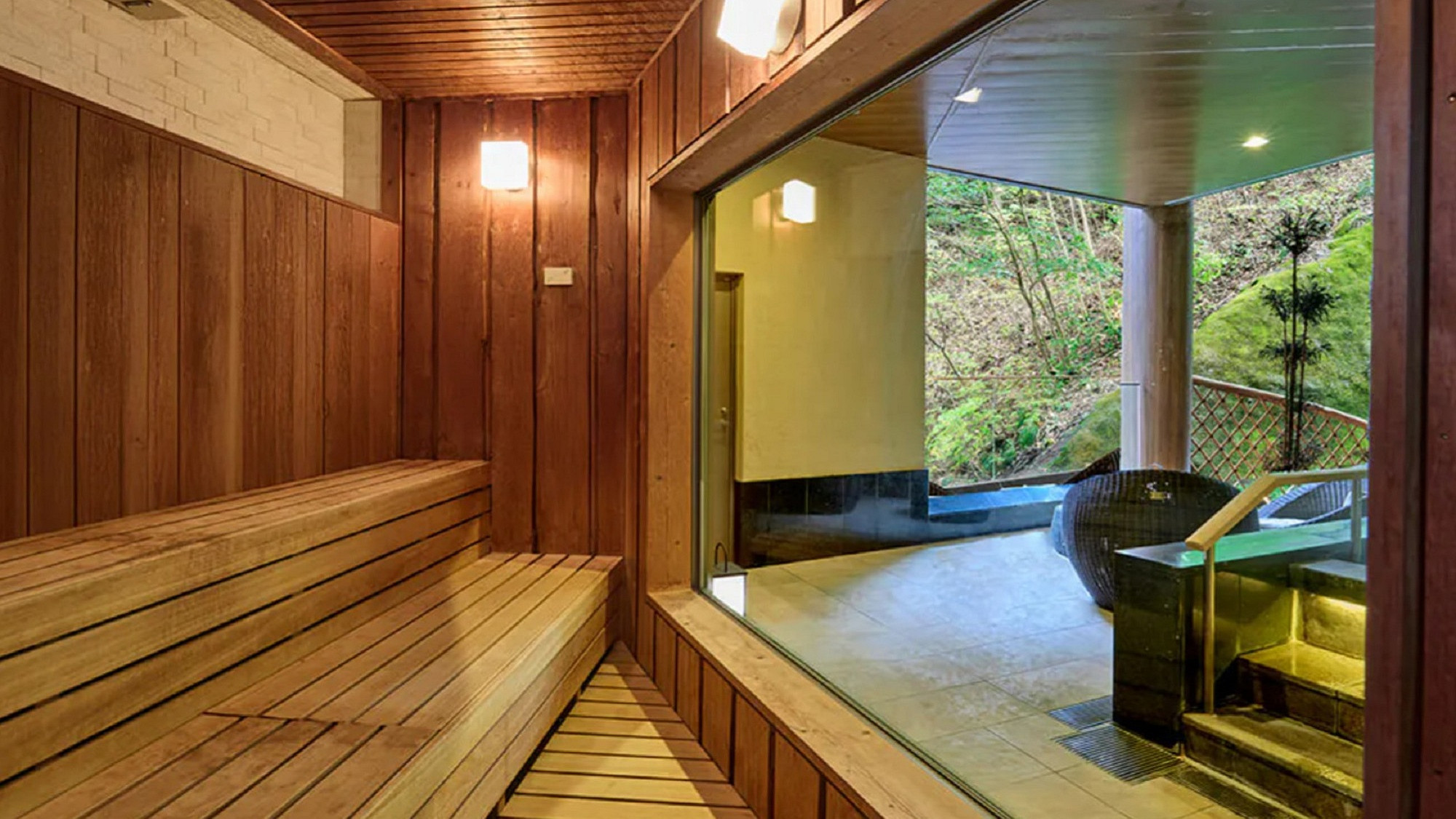 【樹林の湯】～浴場・露天風呂・サウナ～