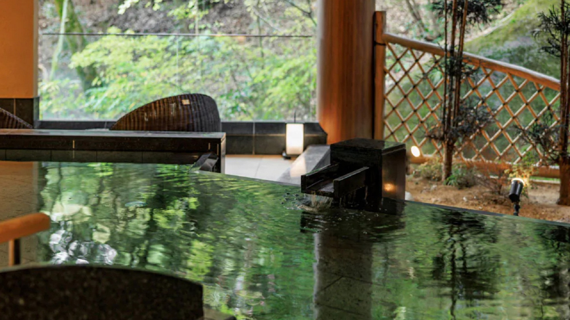 【樹林の湯】～浴場・露天風呂・サウナ～