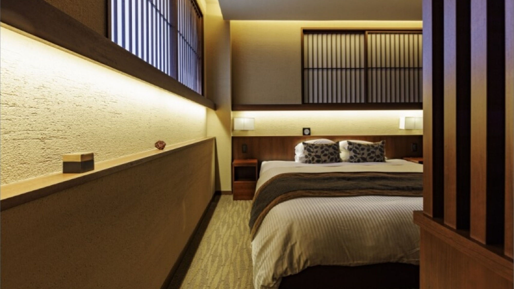 【本館】竹音（洋室ダブルベッド）※禁煙室