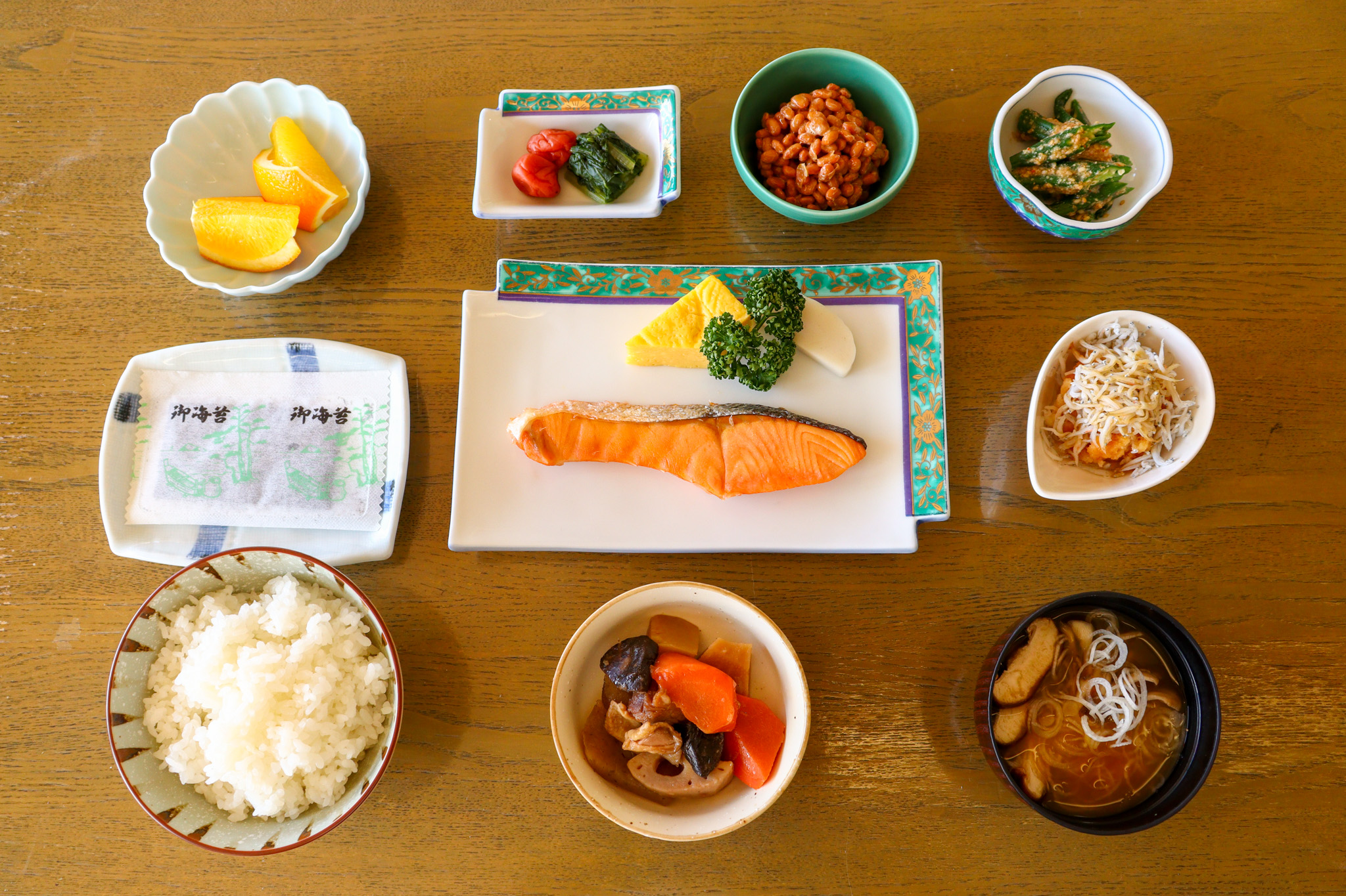 高原ホテルでの朝食2