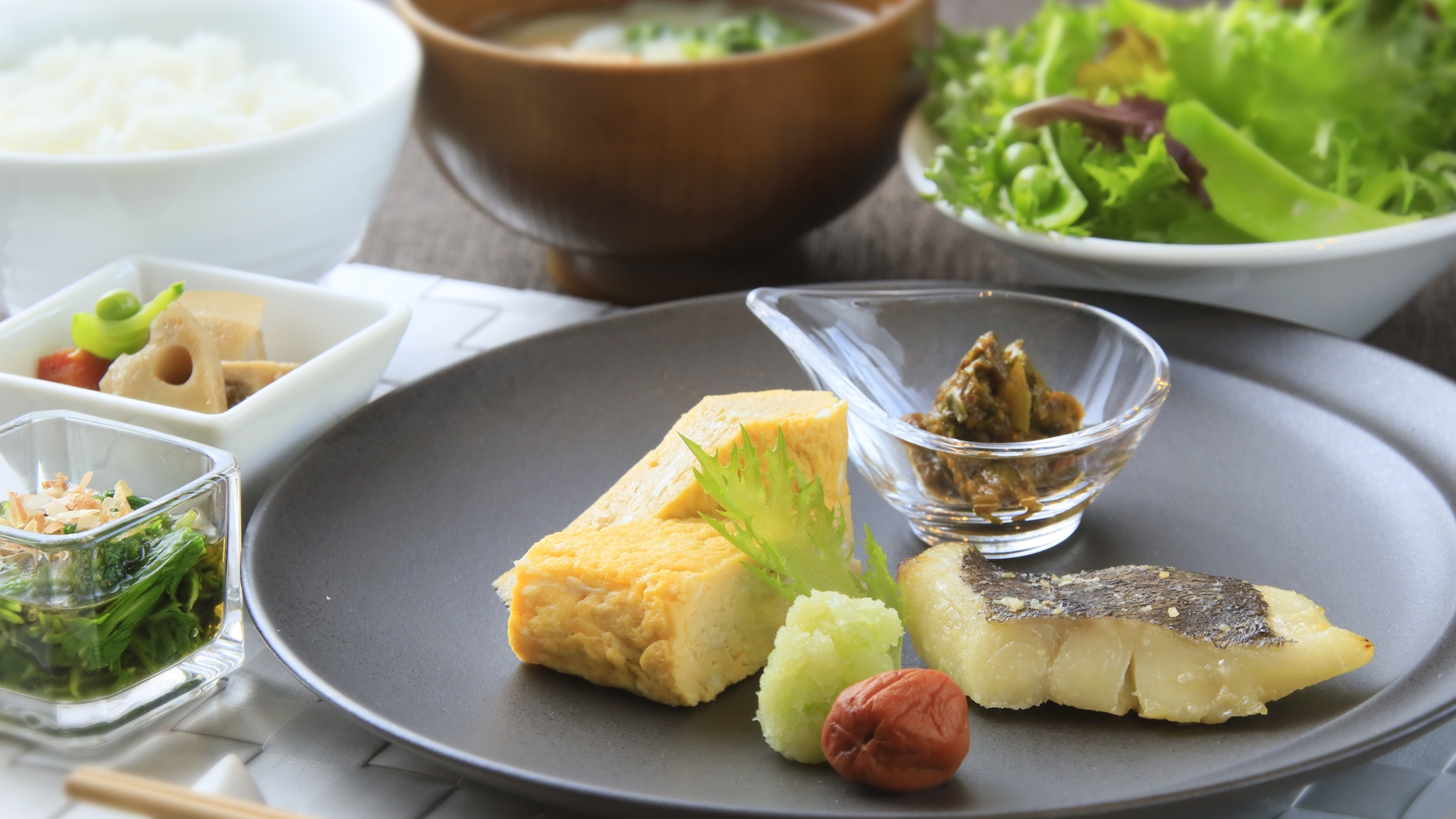 朝食一例
