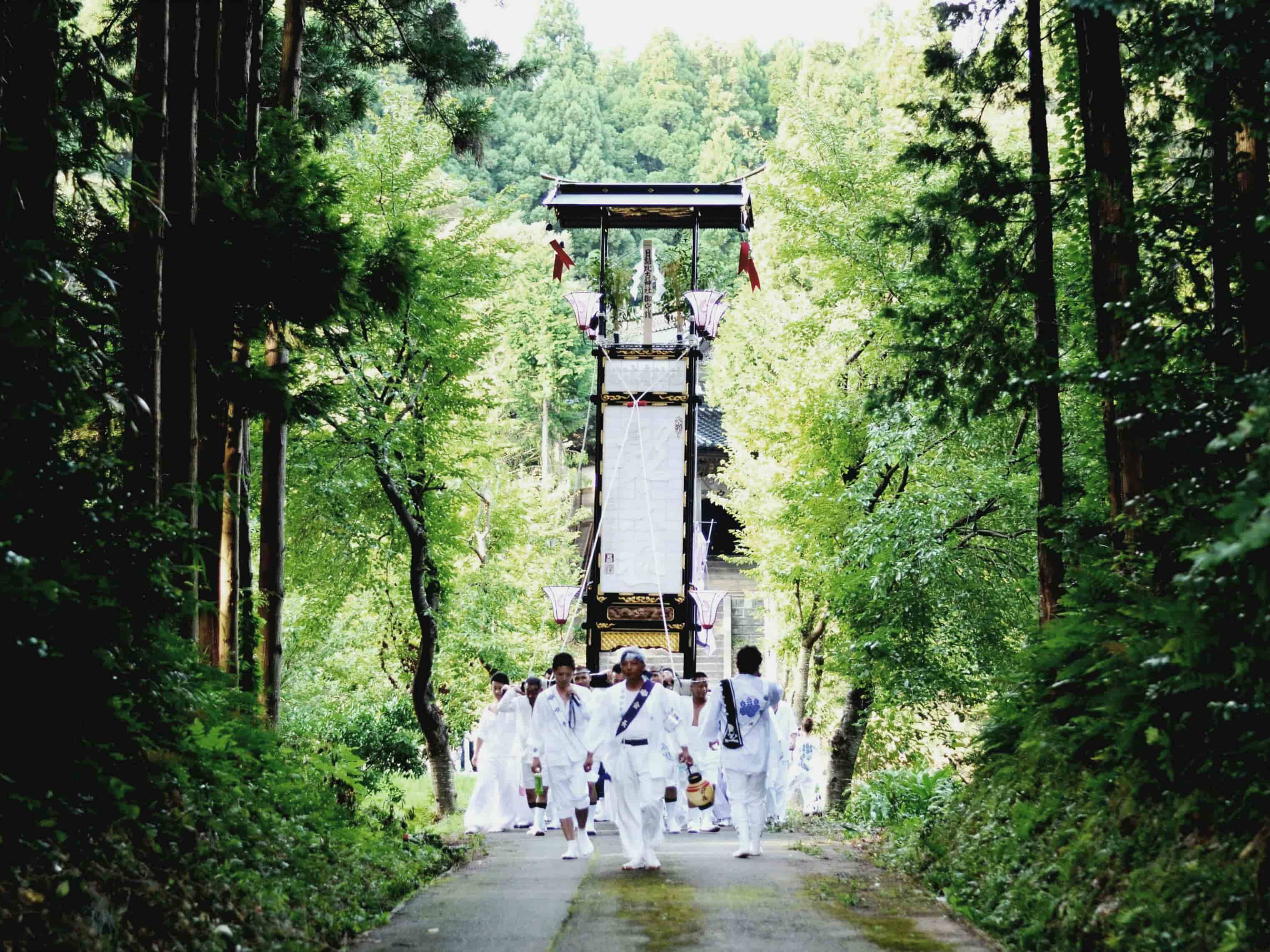 冨木八朔祭礼