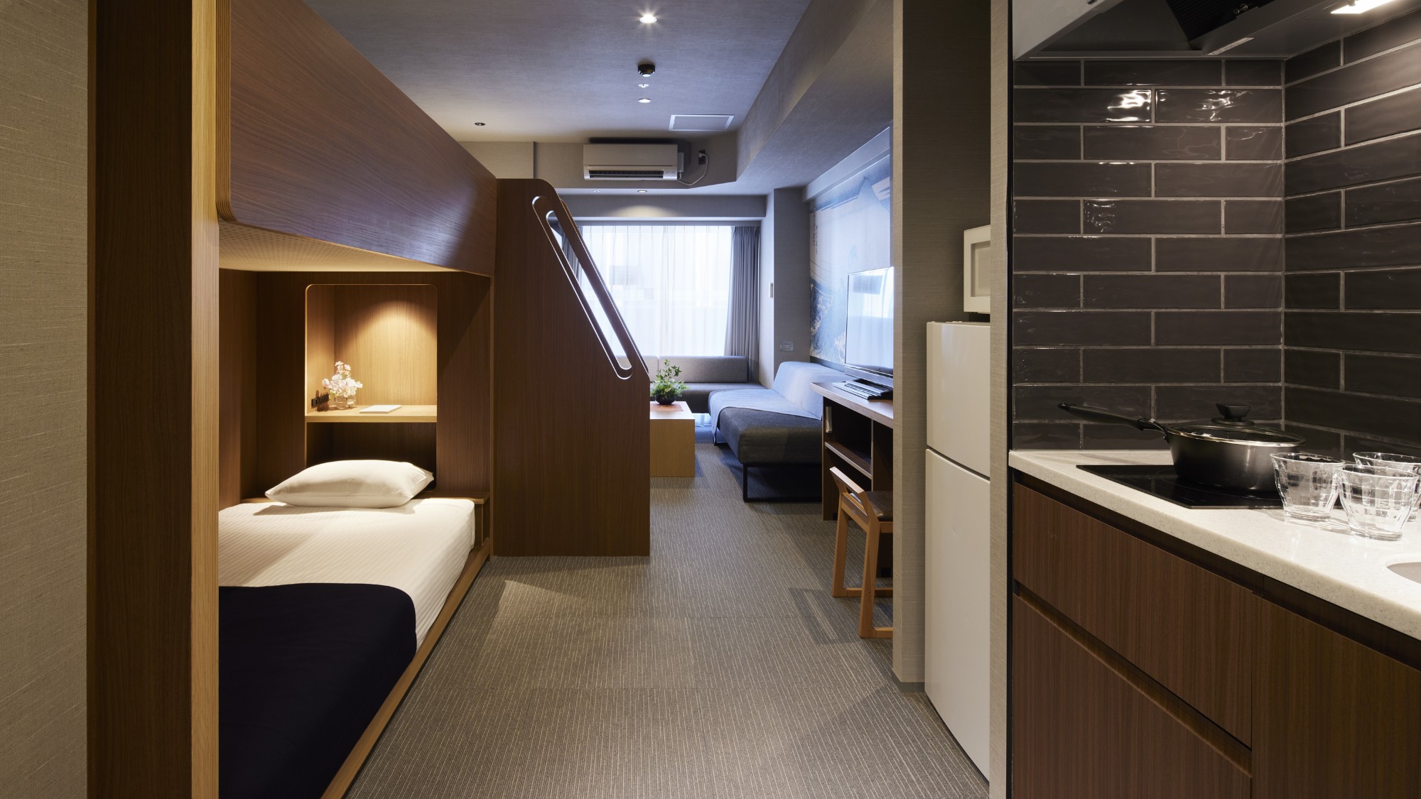 Moderate Family モデレートファミリーロフトベッドルーム