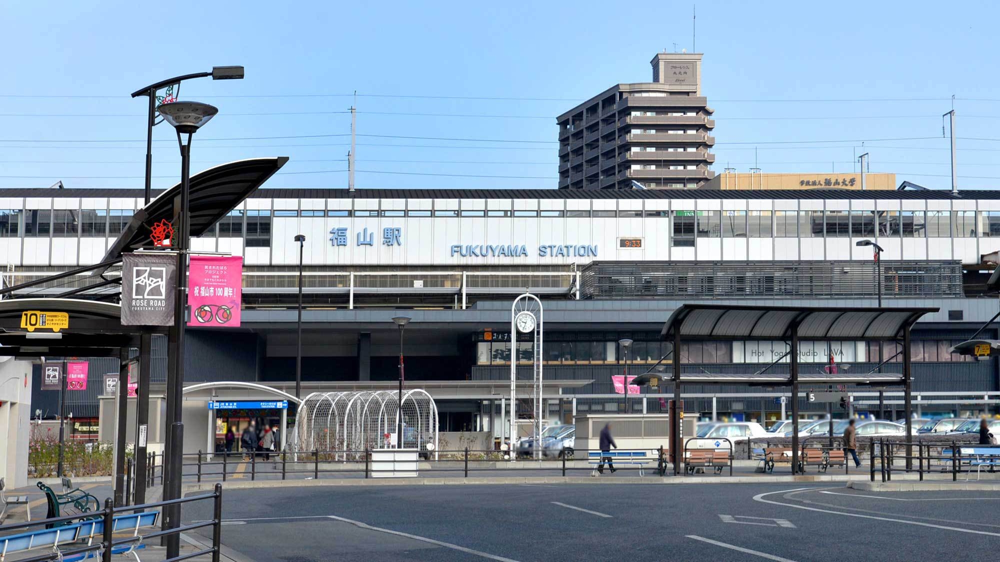 スタンダードプラン（素泊まり）◆JR福山駅南口より徒歩約3分◆コンビニ直結