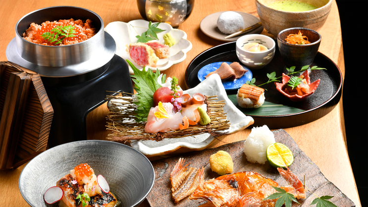 旬を堪能する夕食「夏下冬上札幌懐石」◆夕食付