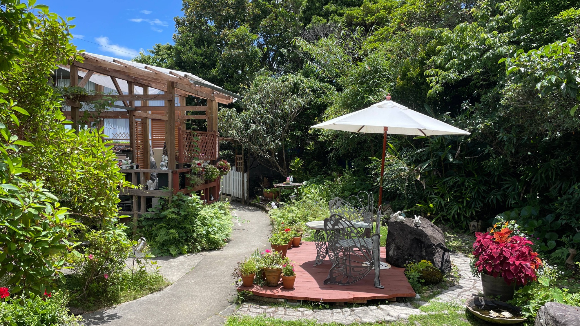 フロント休憩スペース