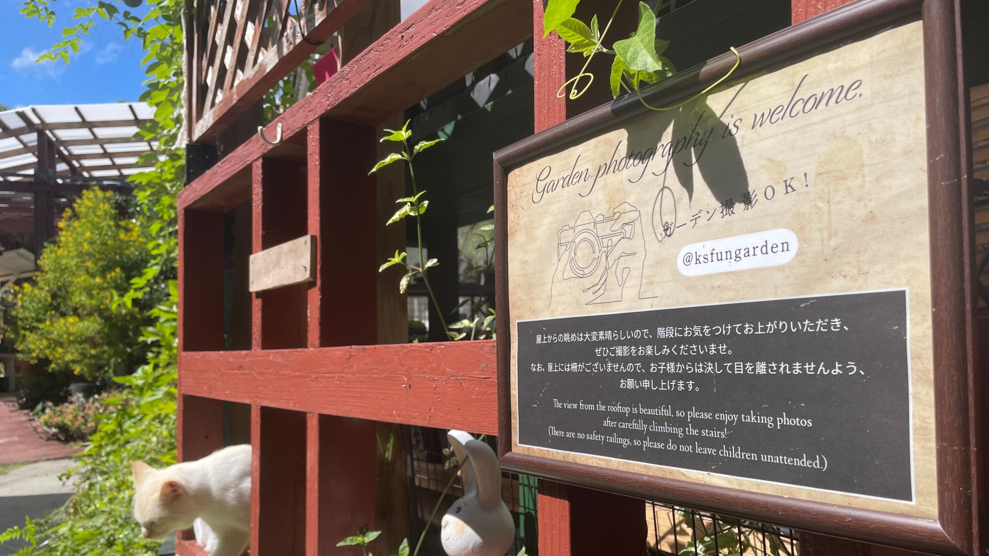 ガーデン撮影