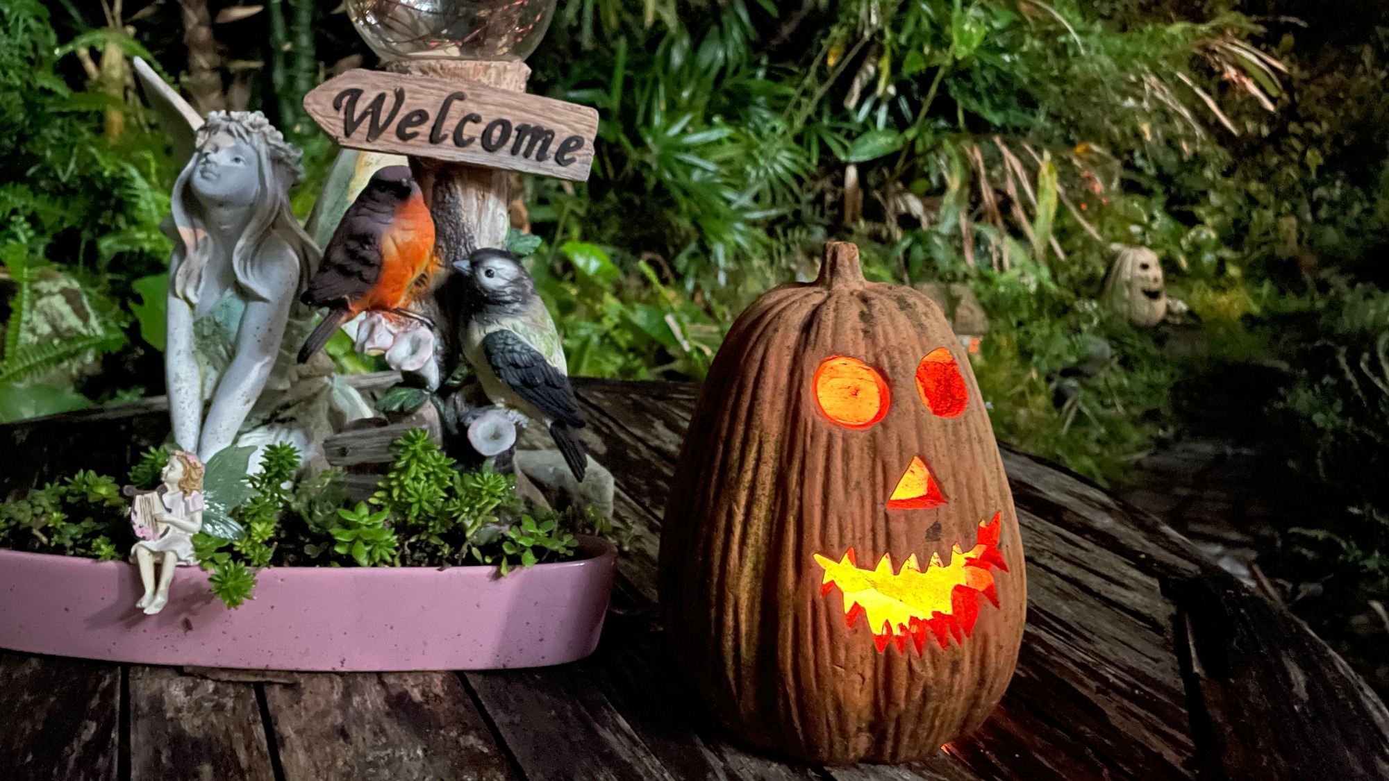 10月ハロウィンナイトガーデン