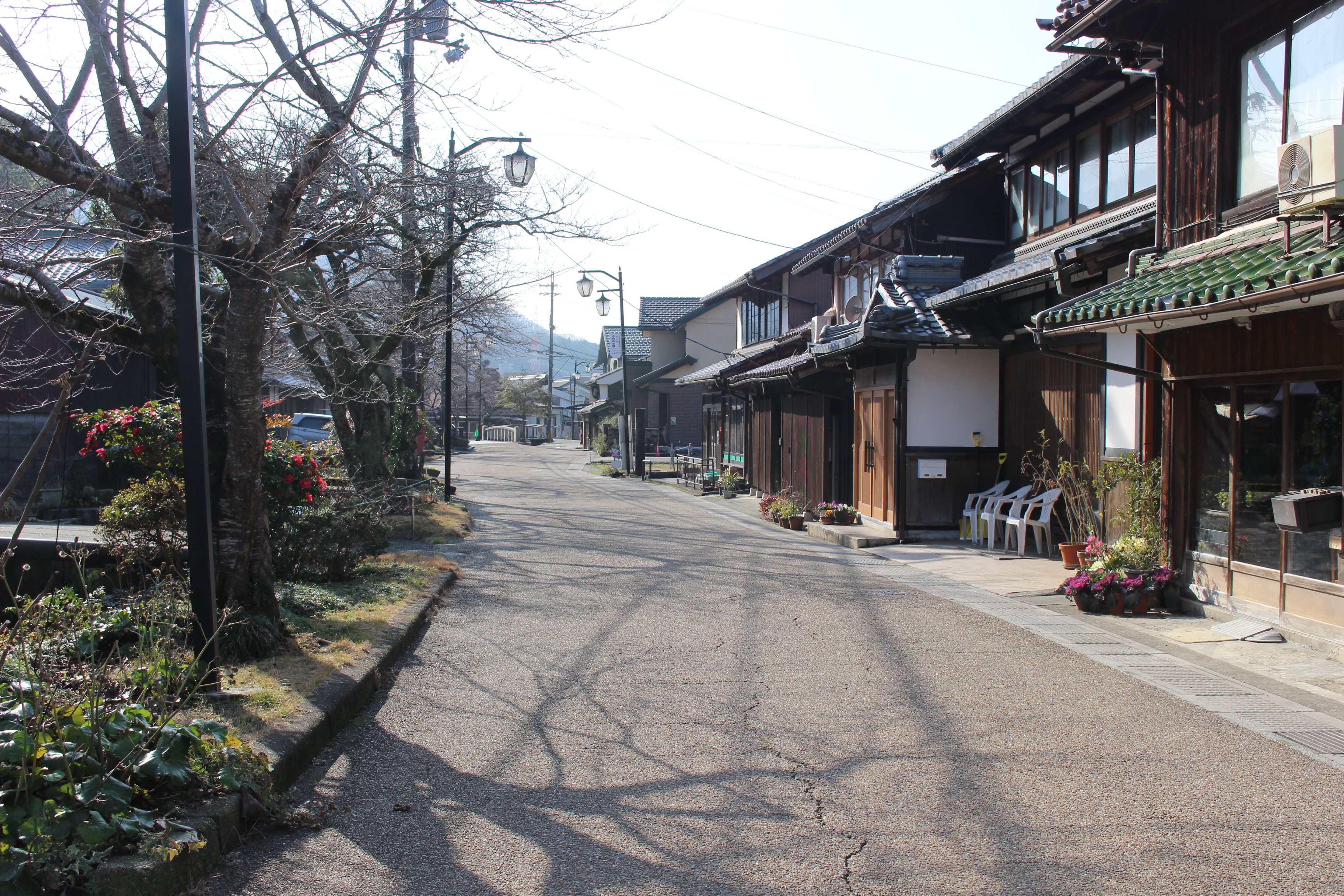 中山道に続く旧宿場街