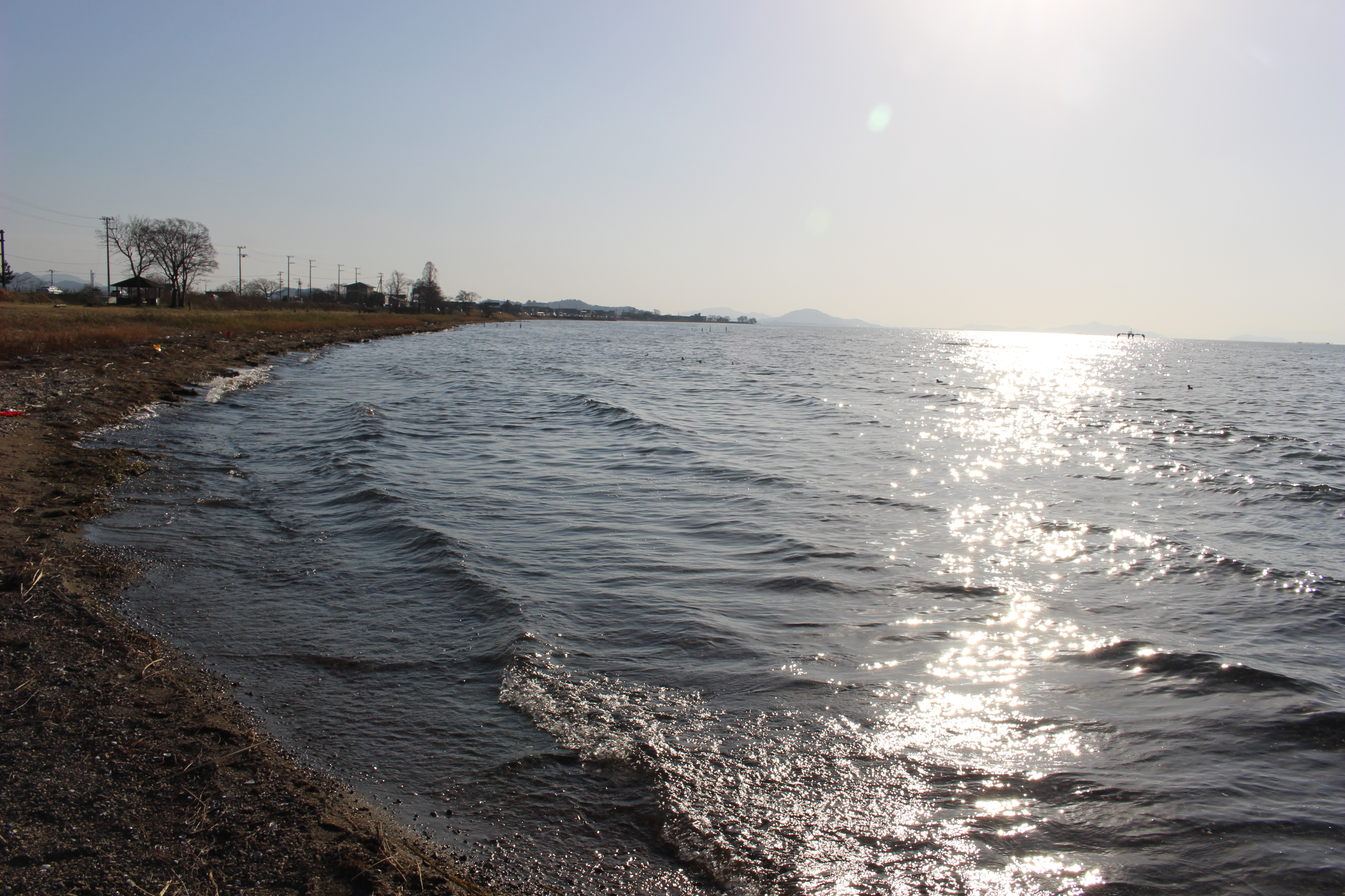 琵琶湖へもすぐです