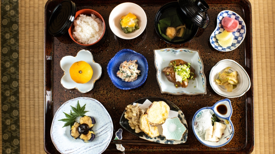 【食事】夕食ー精進料理