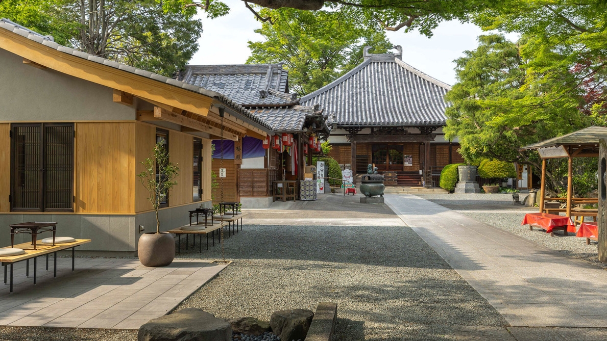 【朝食付】お寺体験＆露天風呂付き！境内のCafe「沙羅茶房」のモーニングセット♪朝食付きプラン