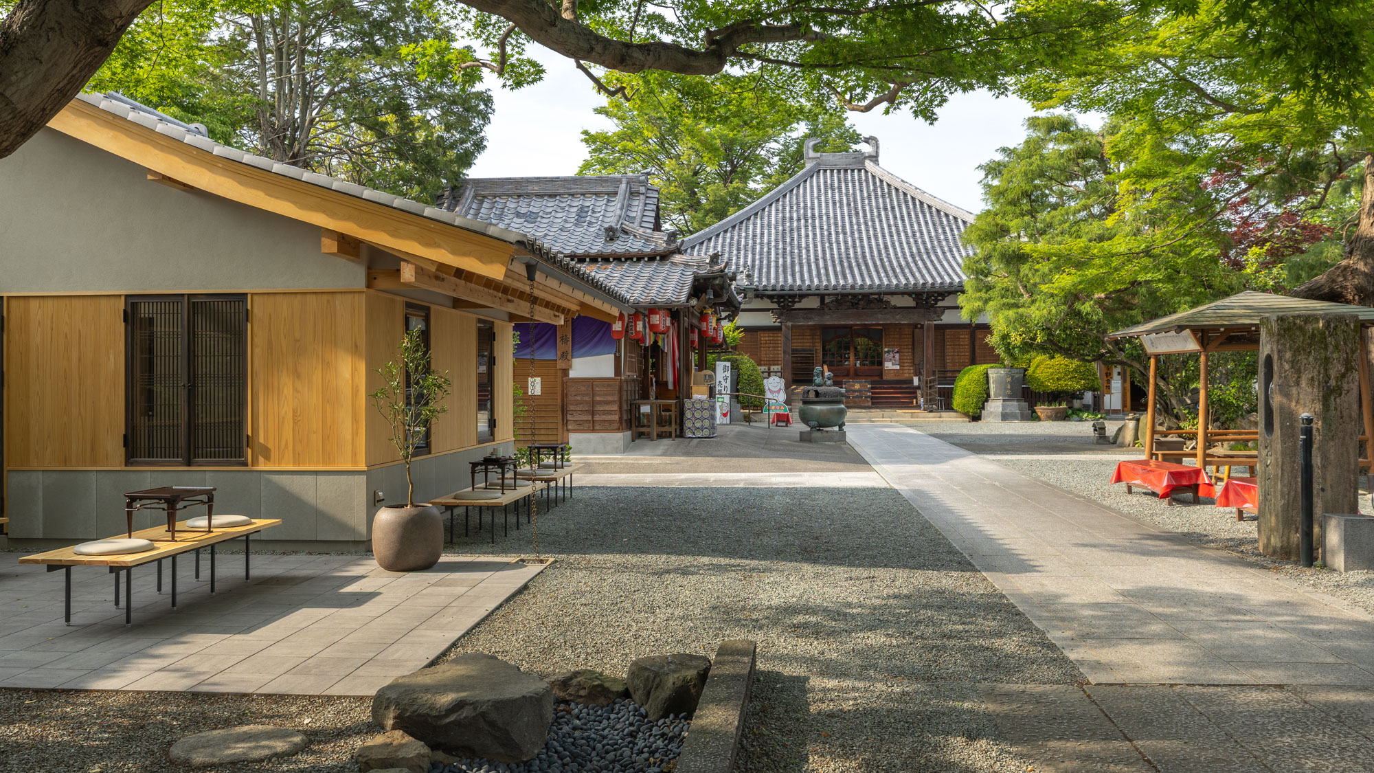 観音院　境内の様子