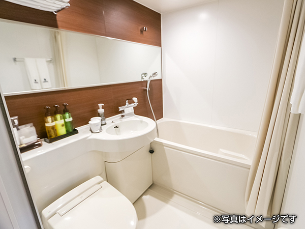 広々としたユニットバスを採用♪温水洗浄便座完備！ボタニカルアメニティを採用♪