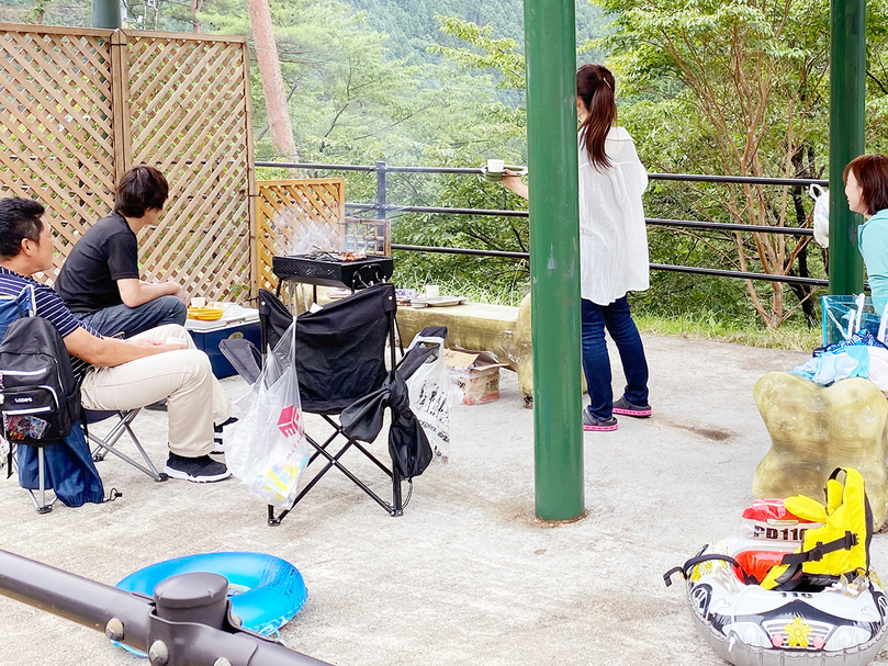 【日帰りBBQサイト】土日祝限定　2500円と公園利用料人数分　※入浴料別料金（ペットOK）