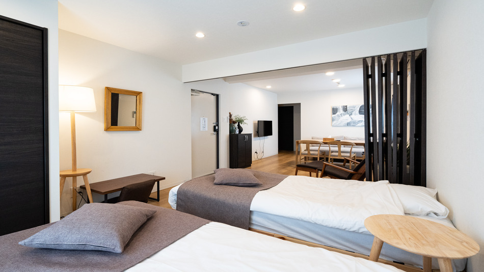 ファミリールーム/禁煙/最大5人/2寝室/53平米/R3