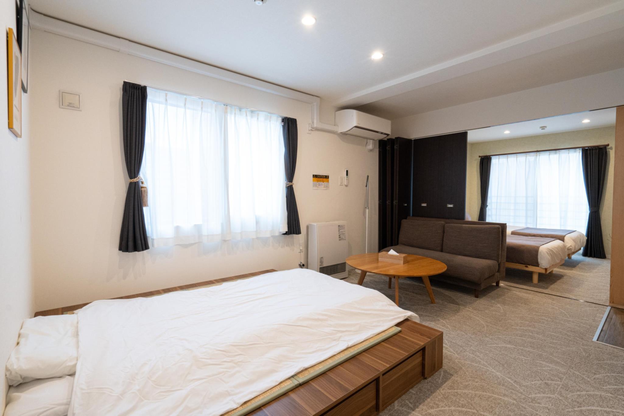 【連泊 】素泊まりプラン　連泊でさらにお得♪ホテルより広々、家具家電付きのお部屋で暮らすように泊まる