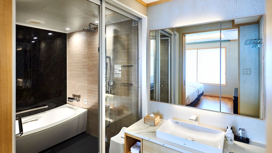 ■「江の島ホテル」スイート客室 『バスルーム』