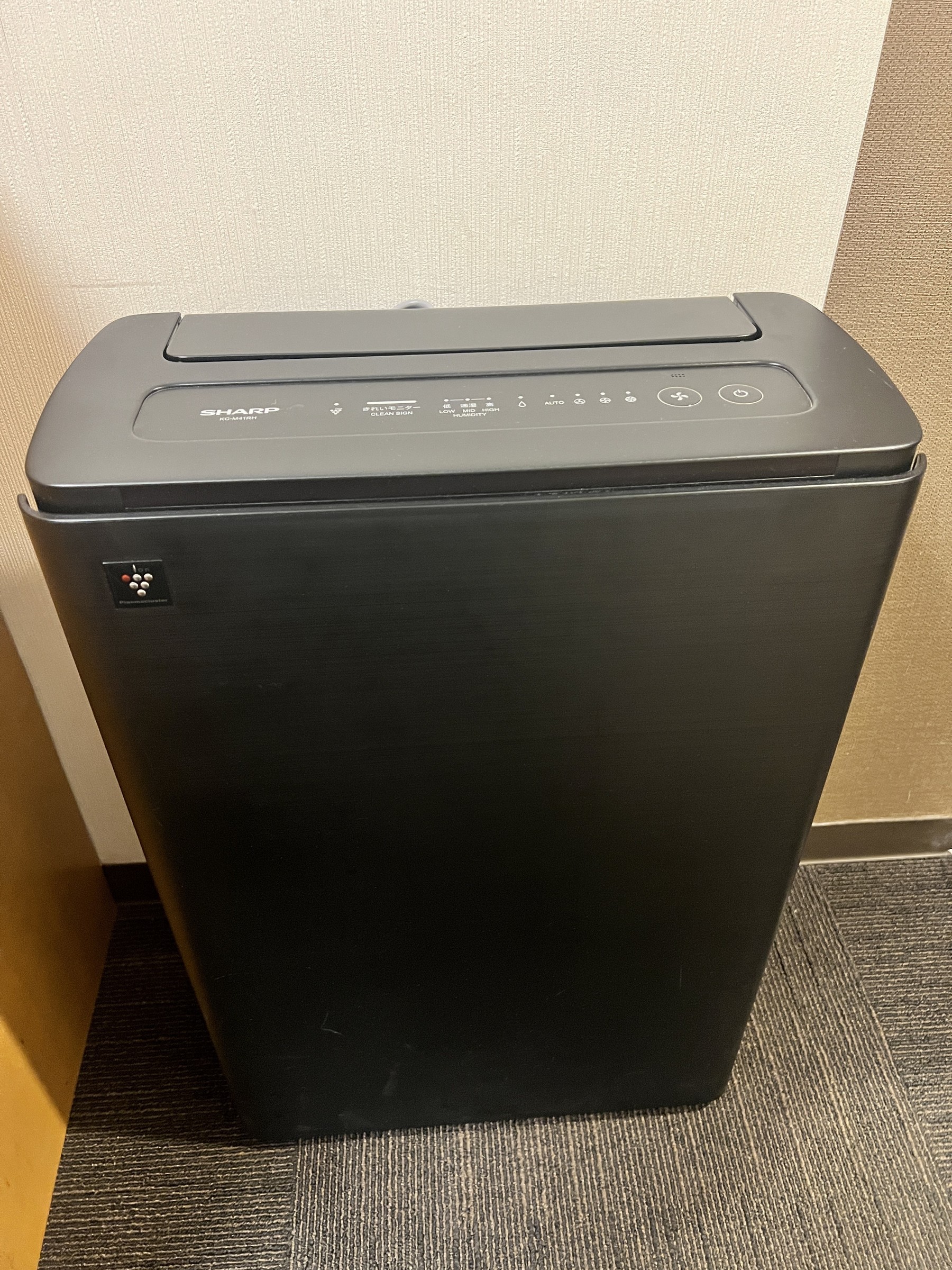 全室設置の加湿空気清浄機