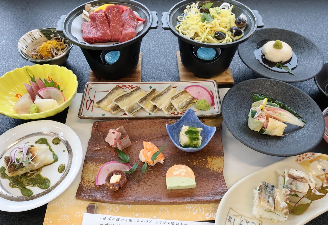 【料理長厳選】のどぐろ×島根和牛×大和しじみを堪能「特饌会席」〜島根のうまいを愉しむ極みプラン〜