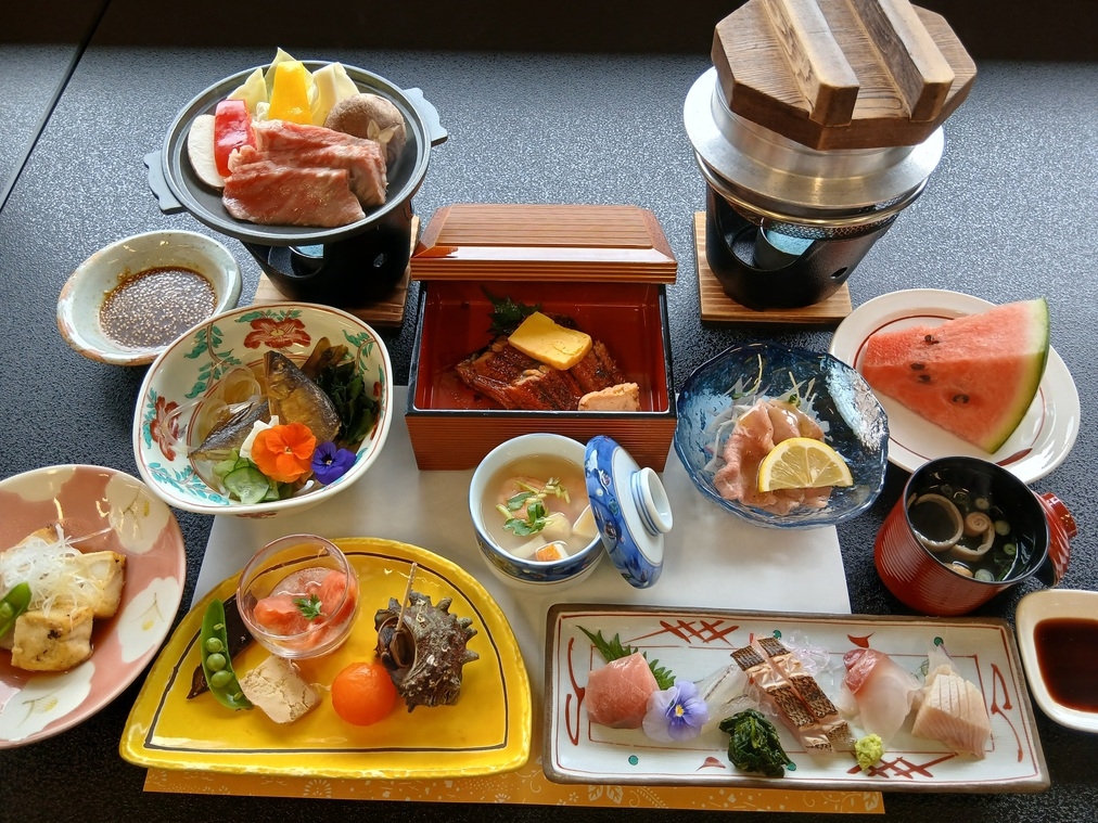 【清嵐荘人気NO.1】島根和牛×鰻の蒲焼×釜飯を堪能「須佐会席」〜旬の食材を愉しむ彩りプラン〜