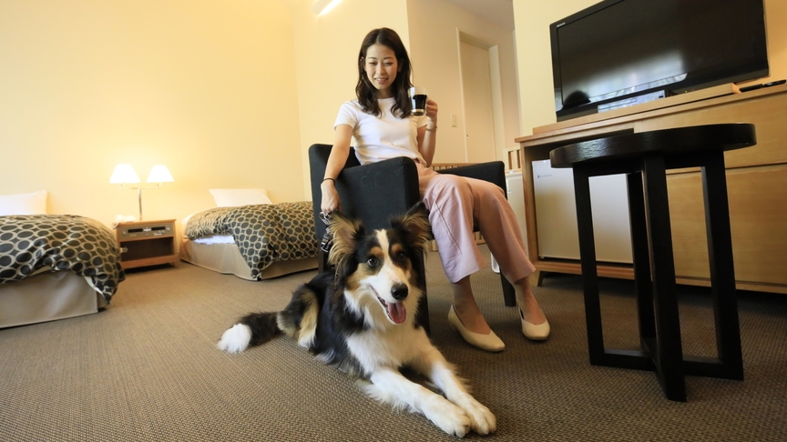 【20％OFF】【楽天スーパーSALE】ポイント10倍／愛犬とお籠り旅＜蓼科フレンチ★星／お部屋食＞