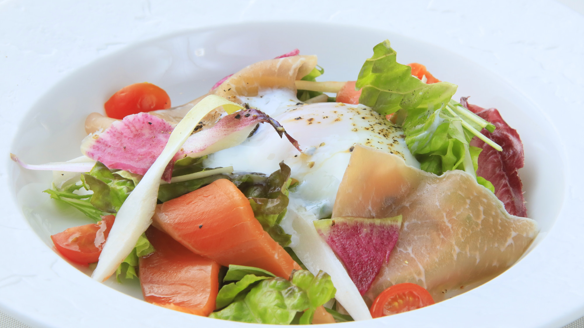 【夕食／お部屋】高原野菜をご堪能ください　※一例