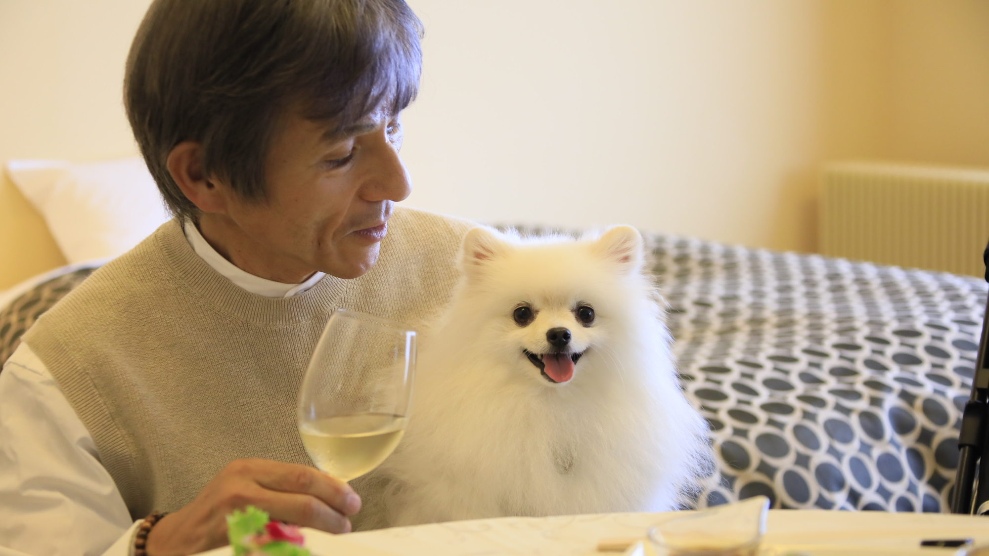 【お部屋食】家族だけの空間で落ち着いて食事ができます