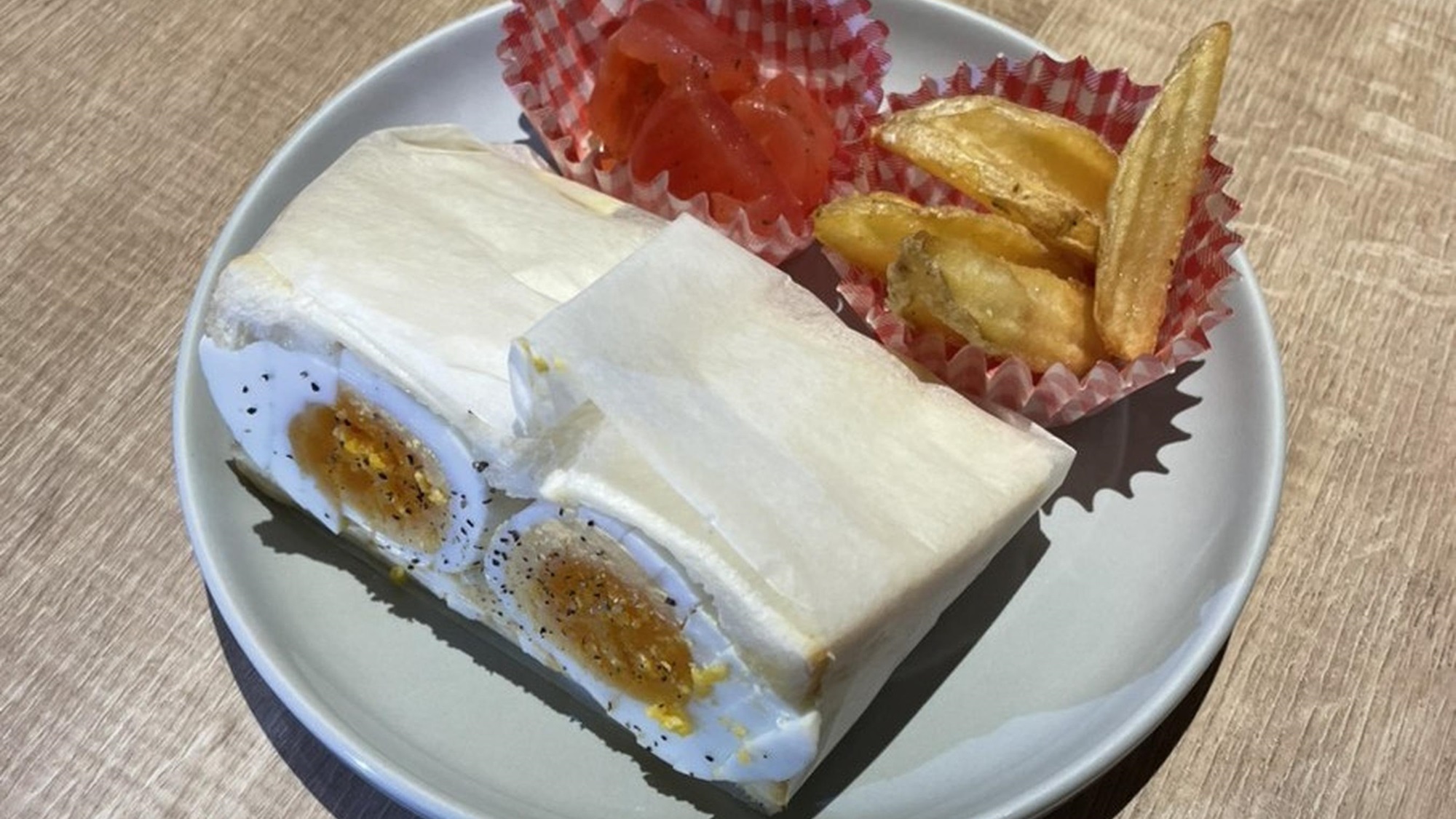 朝食＜たまごサンド＞