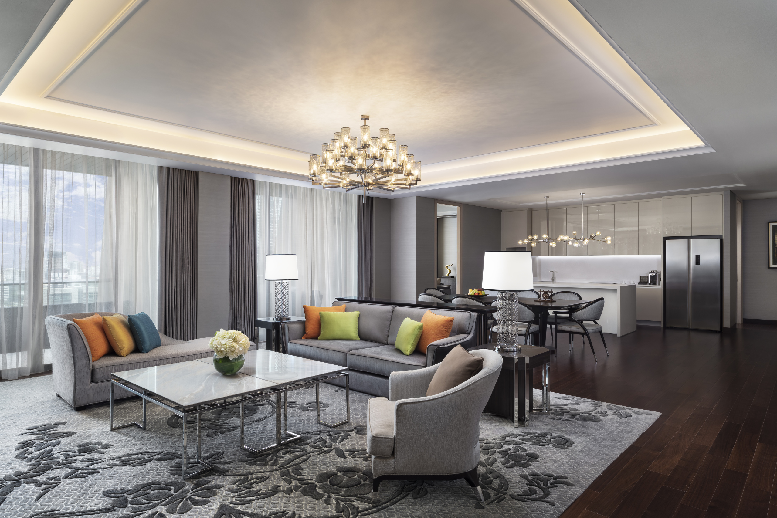 シンドーン スイート　リビングエリア