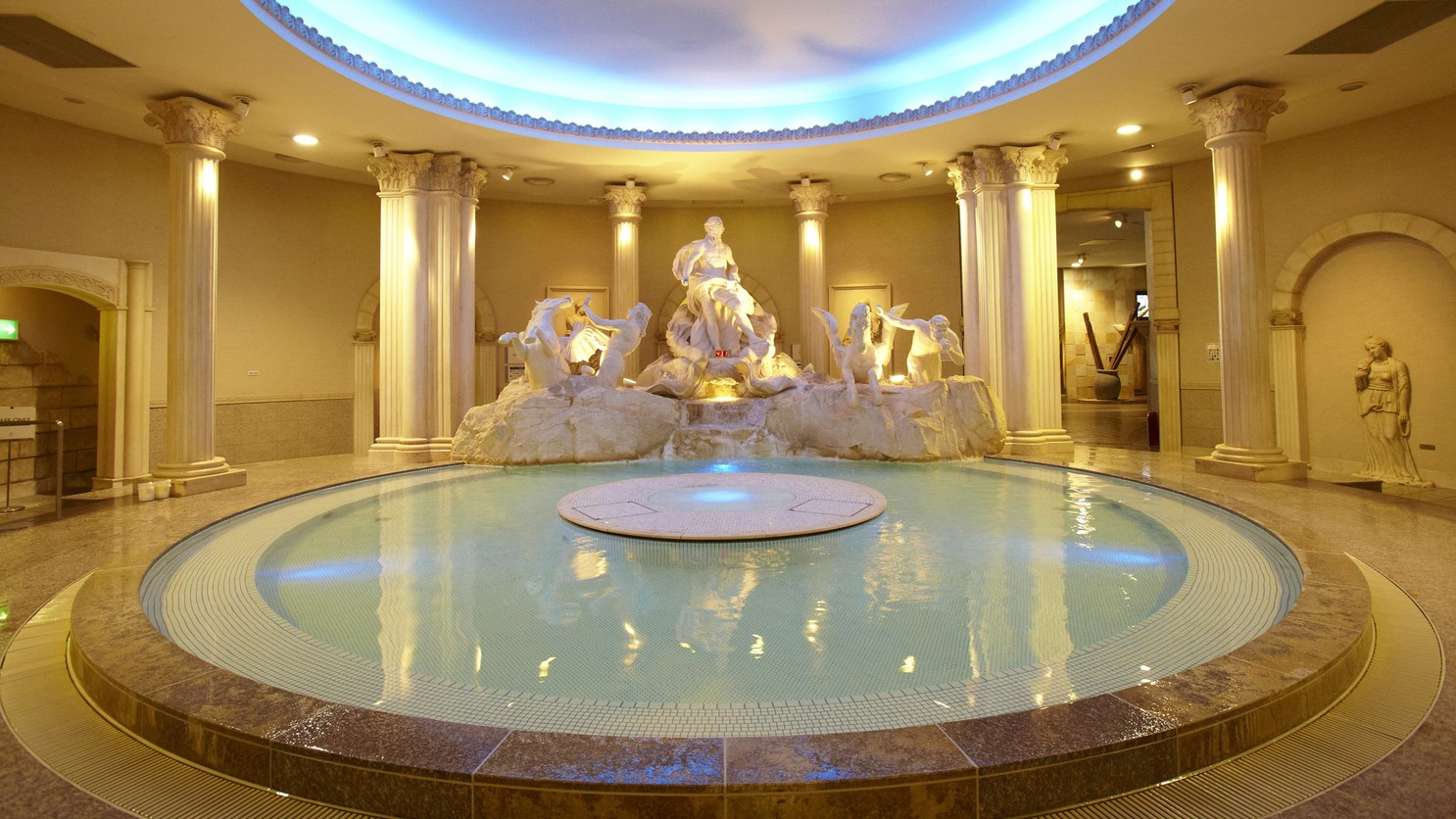 ホテルから徒歩3分！温泉＆岩盤浴＆プールが楽しめる！【スパワールド入館券】素泊まりプラン♪