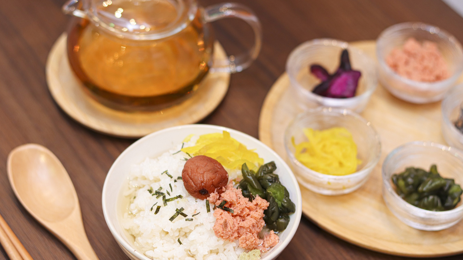 日和出汁茶漬け