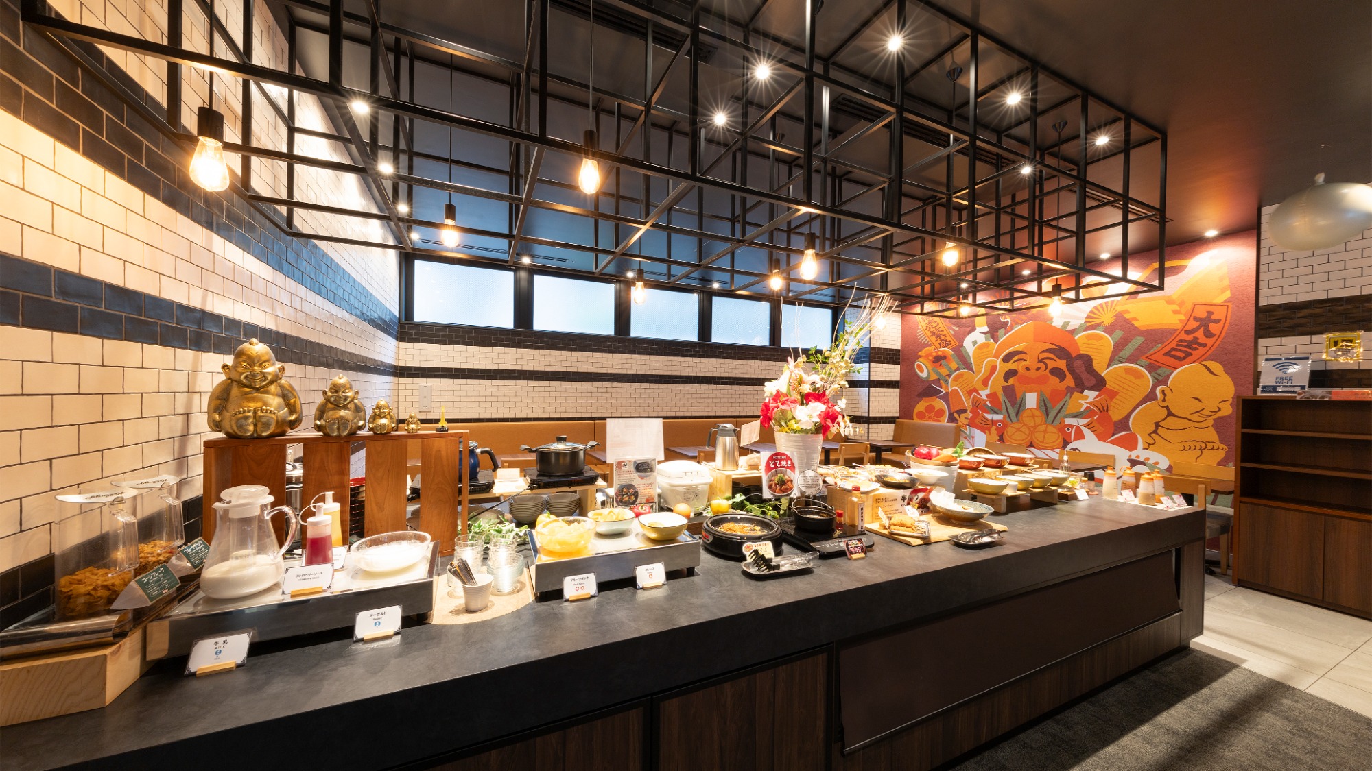 朝食会場　レストランCONA