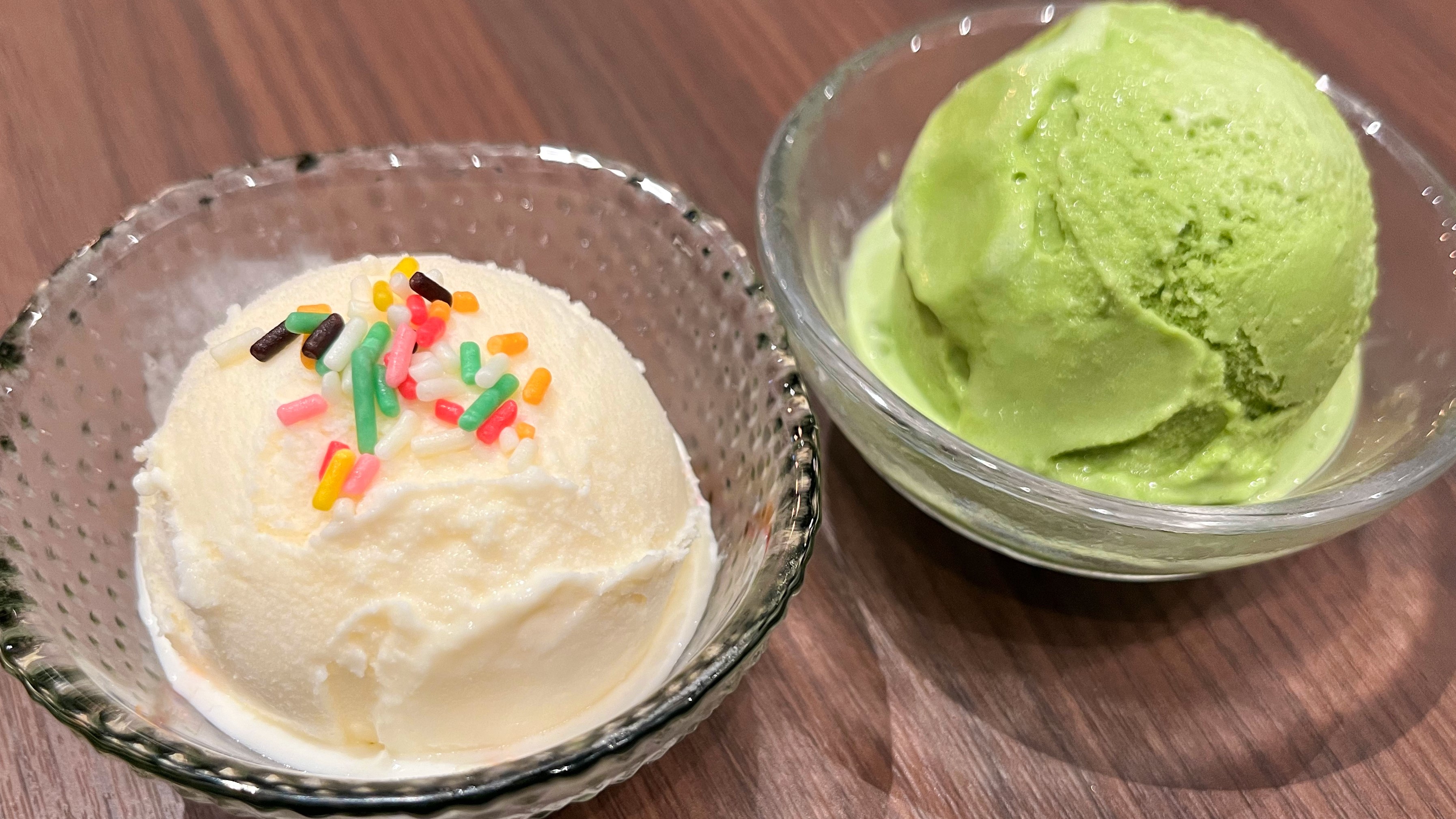 【夜のアイスクリームサービス】バニラもしくは抹茶のどちらかを滞在中に1カップサービス♪19～21時