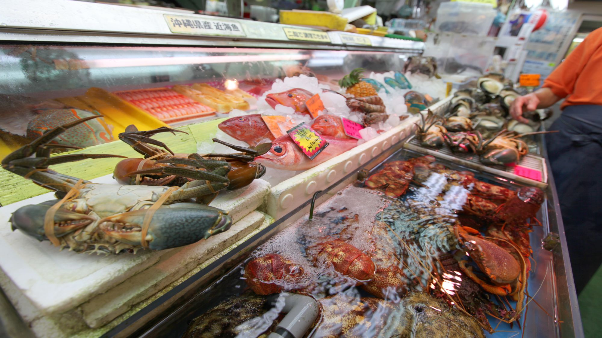 【第一牧志公設市場】当館から車で約15分