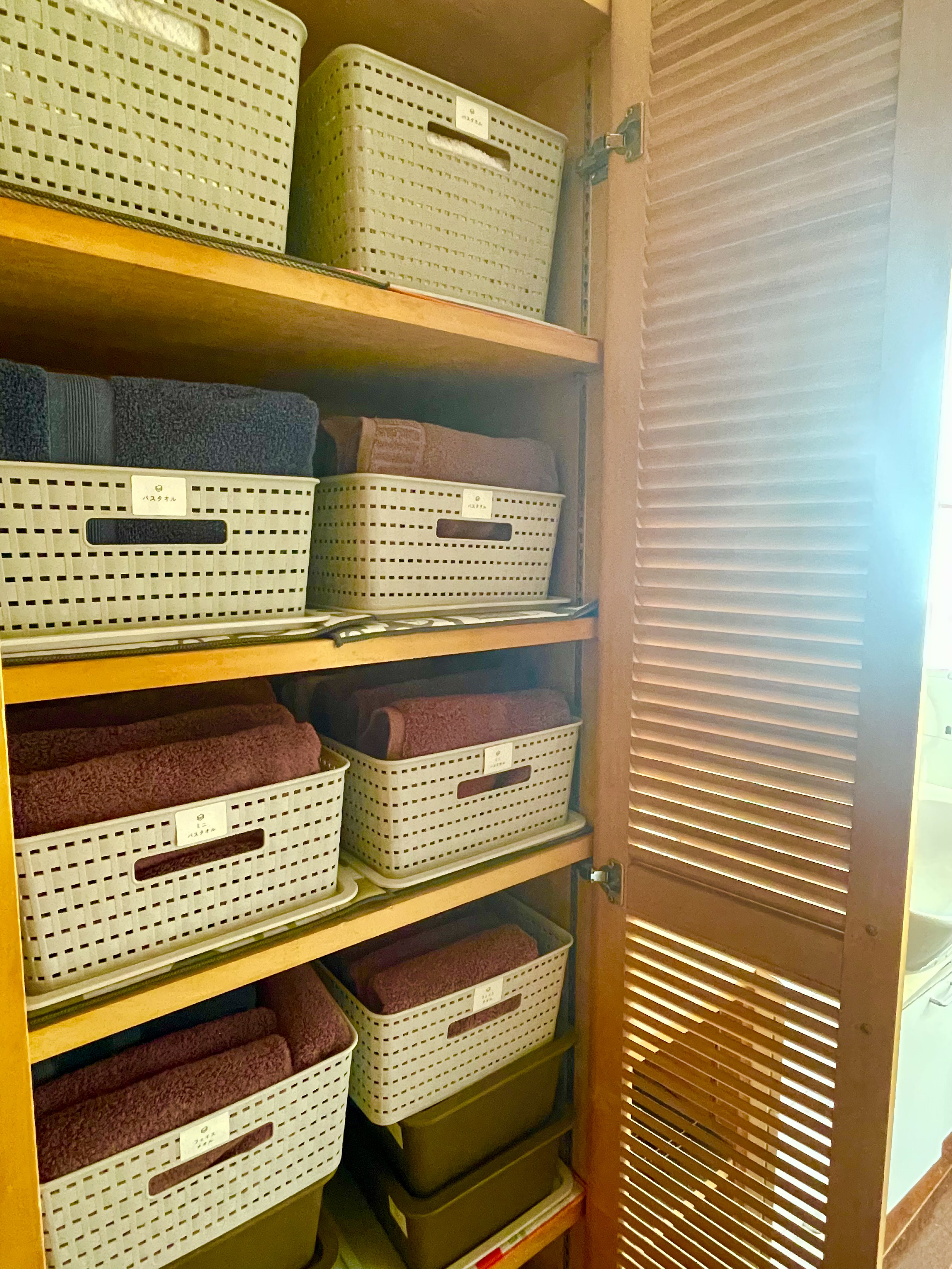 タオルも充実しております。